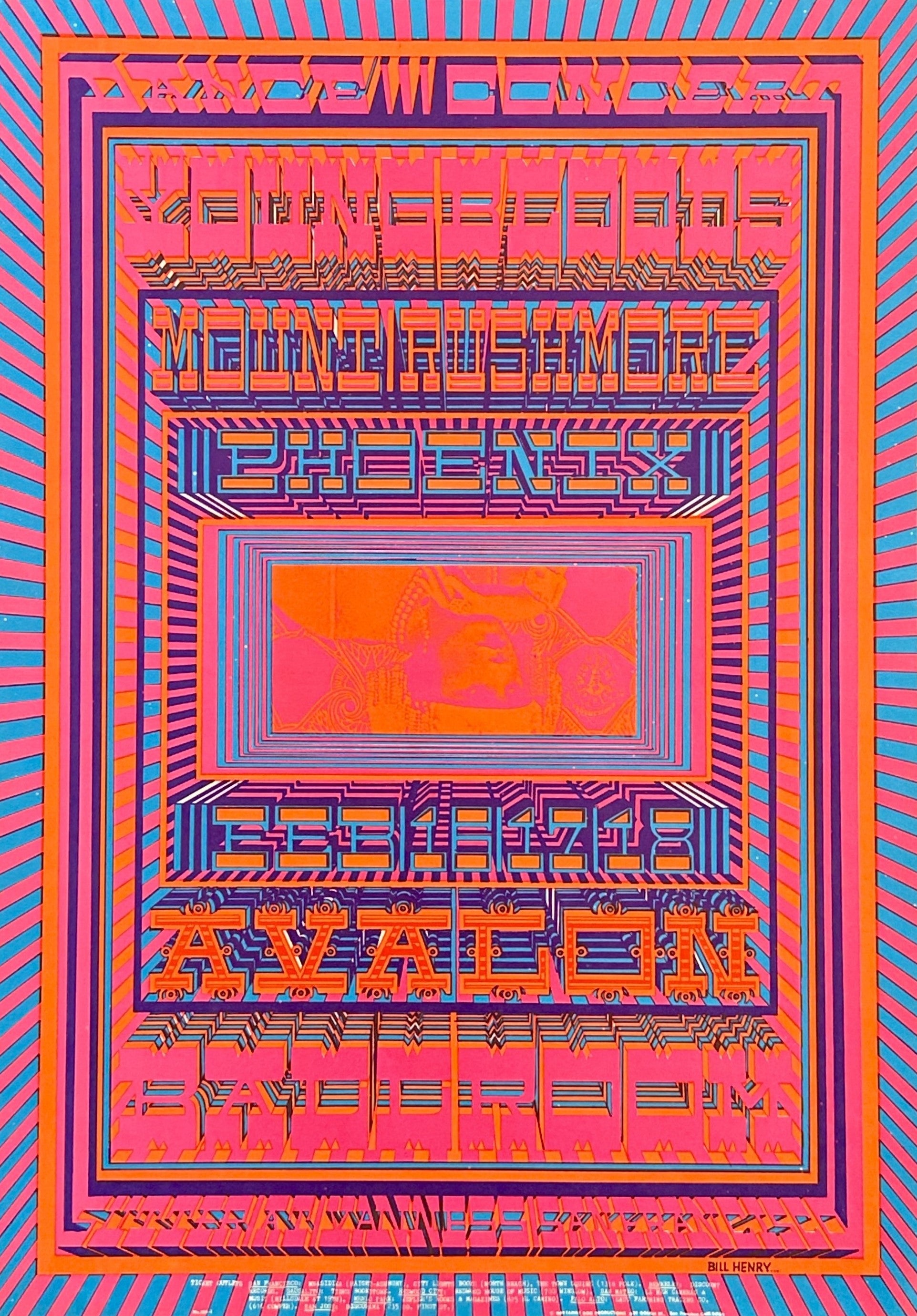 Youngbloods, Mount Rushmore- FD-106 - Authentic Vintage Poster