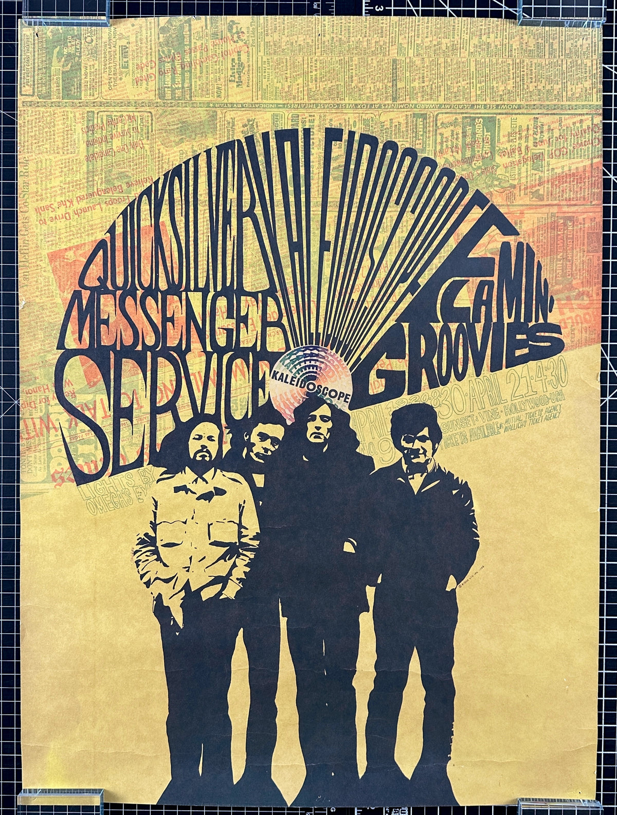 Quicksilver Messenger Service - Authentic Vintage Poster
