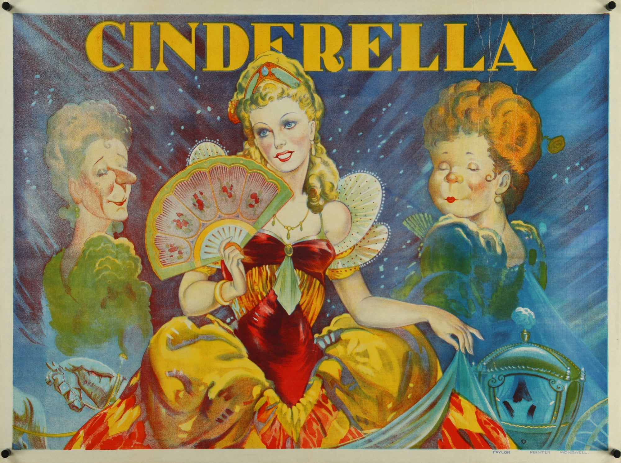 Cinderella - Authentic Vintage Poster