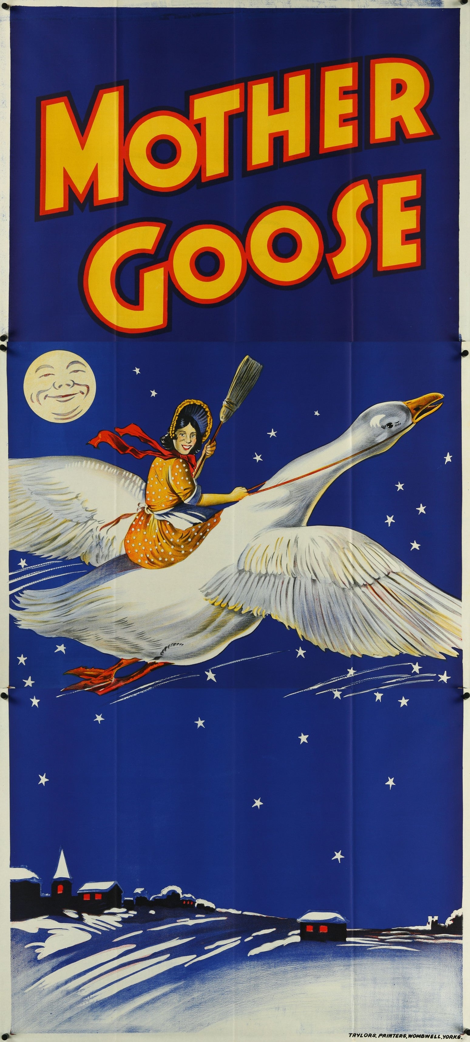 Mother Goose - Authentic Vintage Poster