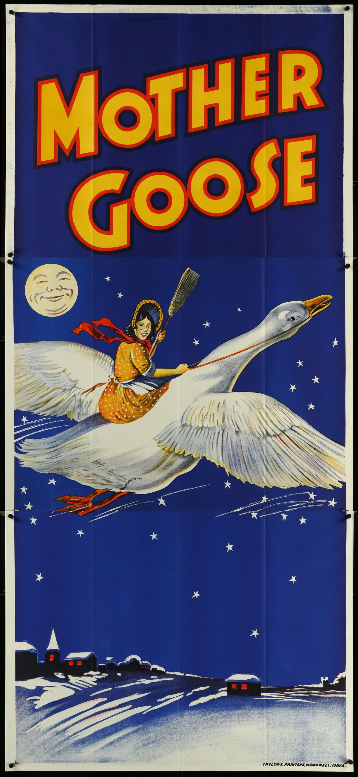 Mother Goose - Authentic Vintage Poster
