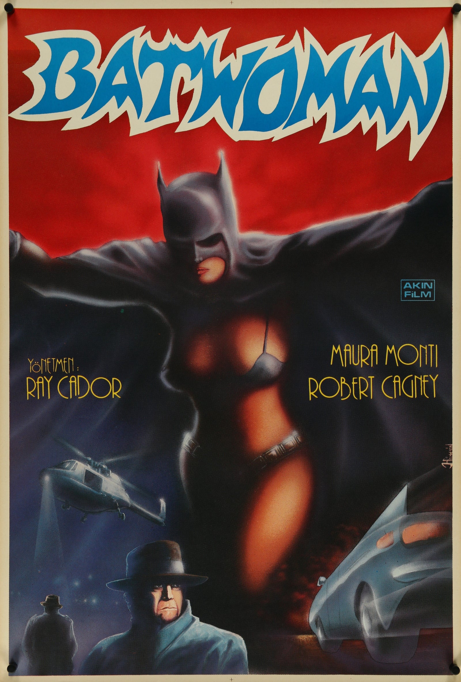 Batwoman- Turkish Release - Authentic Vintage Poster