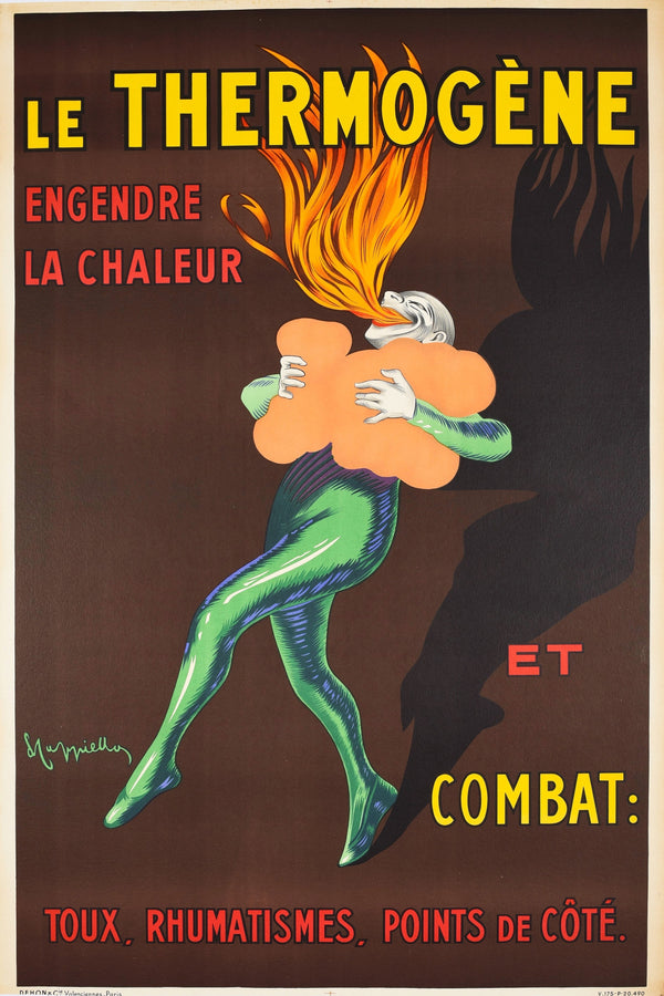Thermogene by Leonetto Cappiello - Authentic Vintage Poster