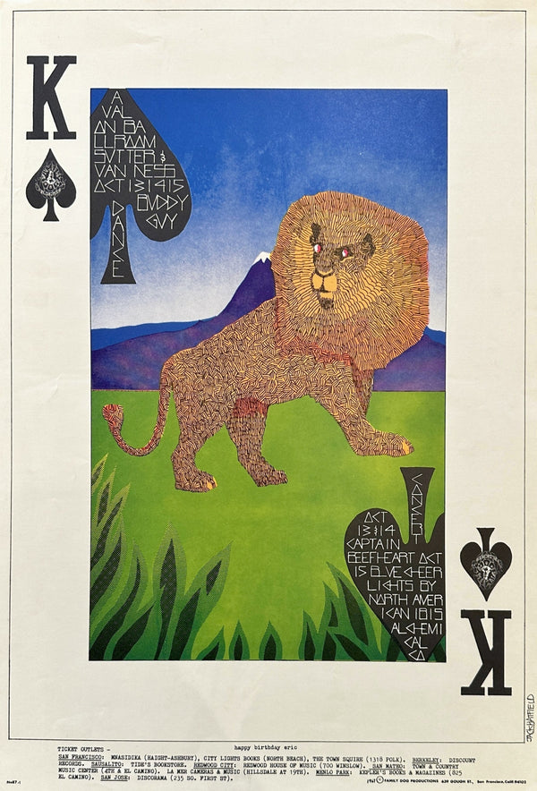 King of Spades, FD-87 - Authentic Vintage Poster