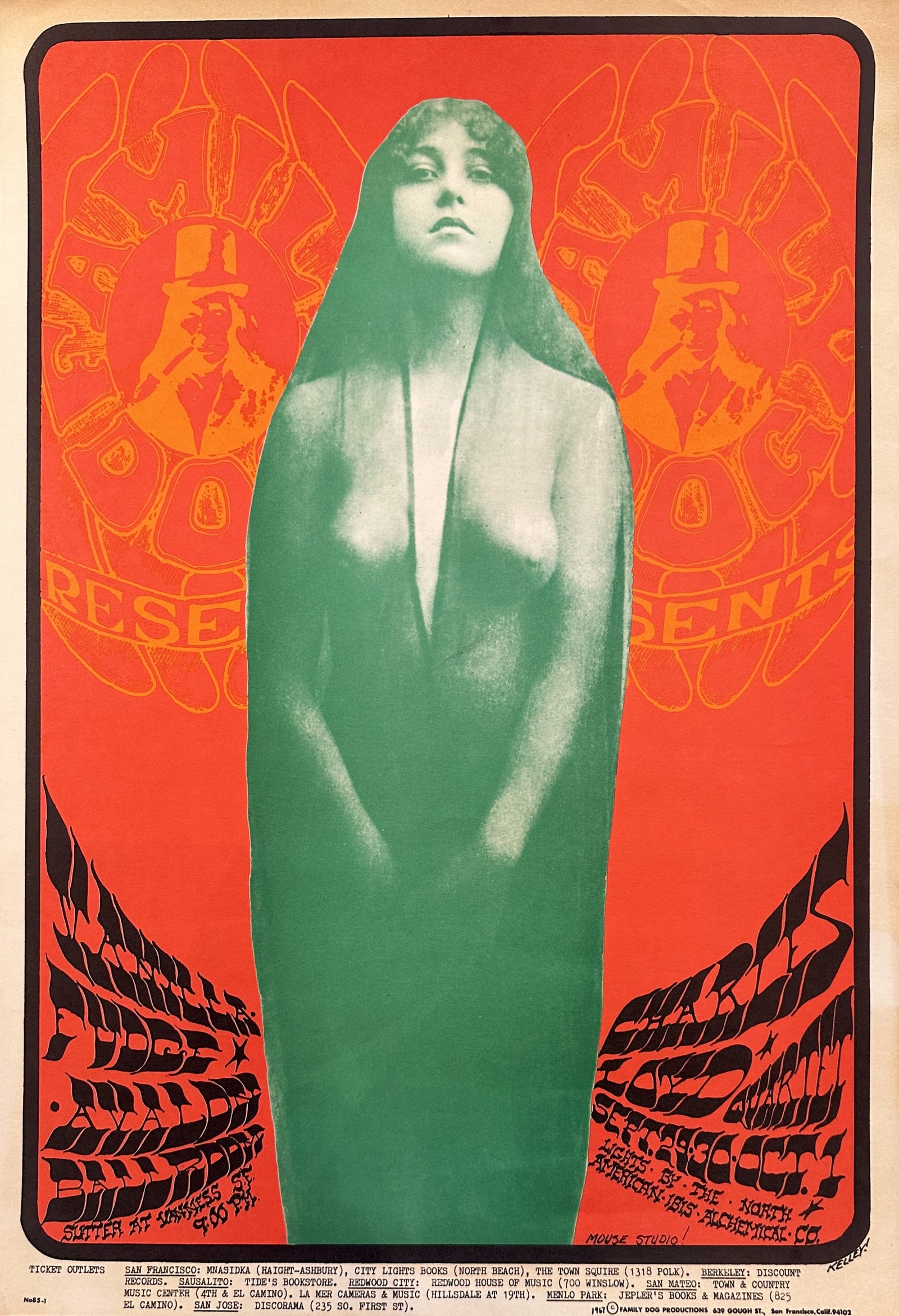 Vanilla fudge fd-85 - Authentic Vintage Poster