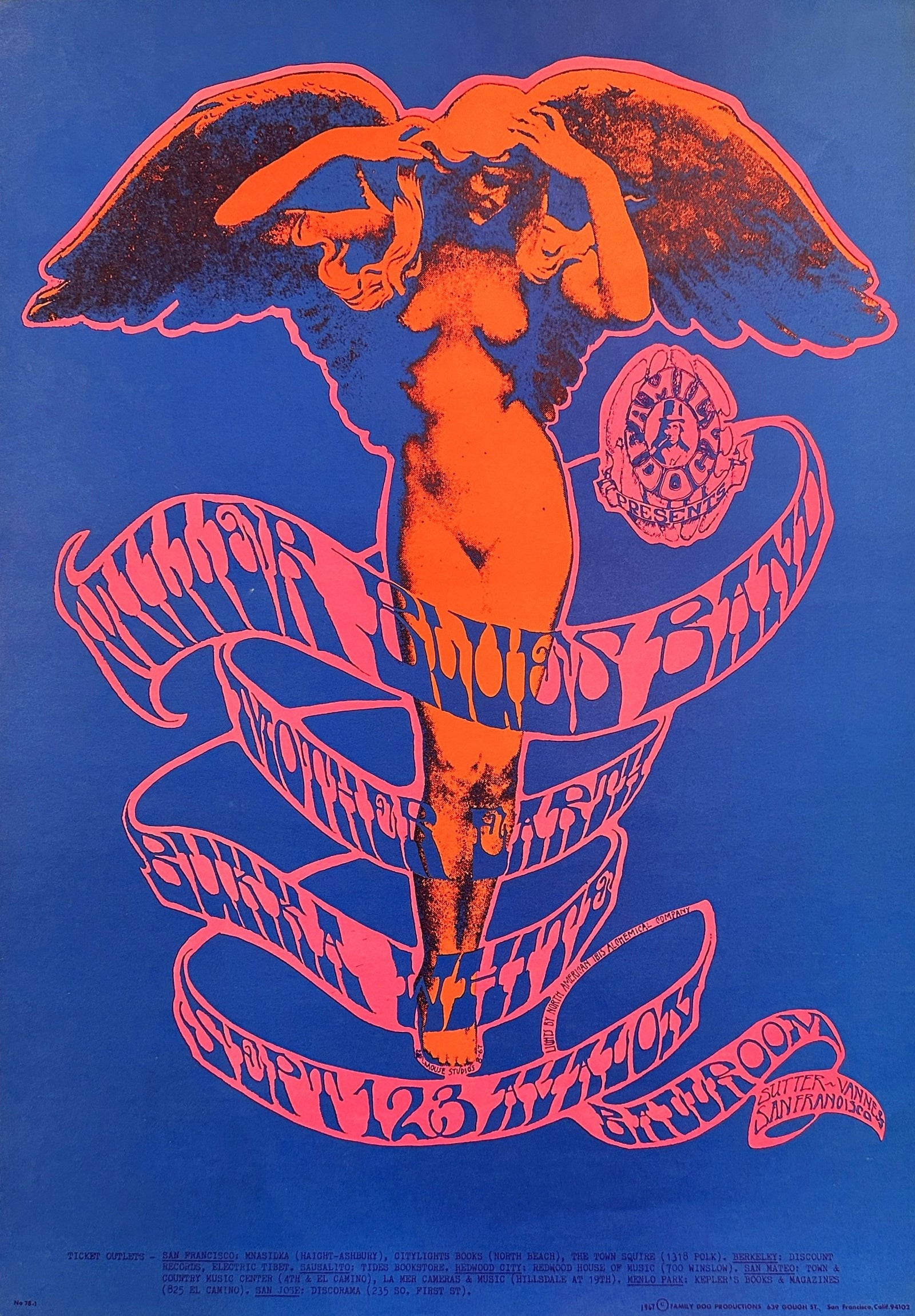 Miller Blues Band, FD-78 - Authentic Vintage Poster