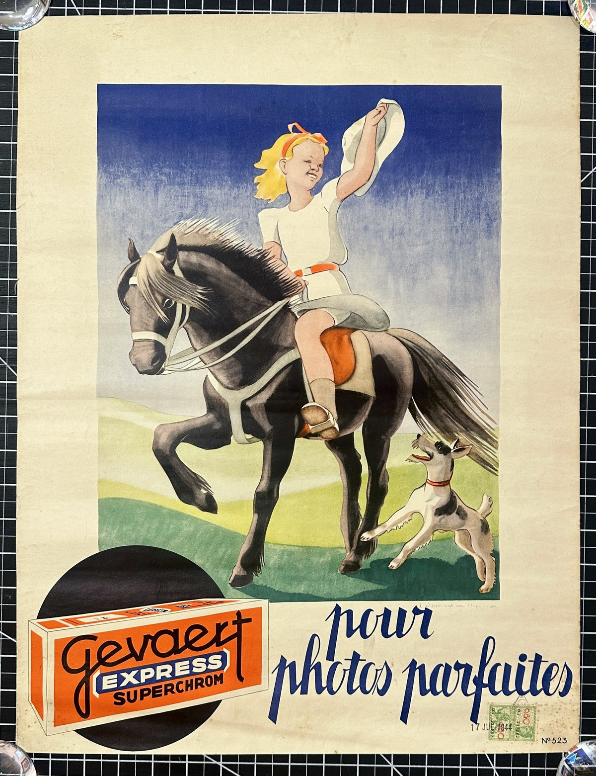 Gevaert Express Film Poster - Authentic Vintage Posters