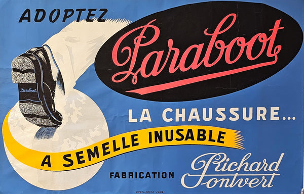 Paraboot - Authentic Vintage Poster