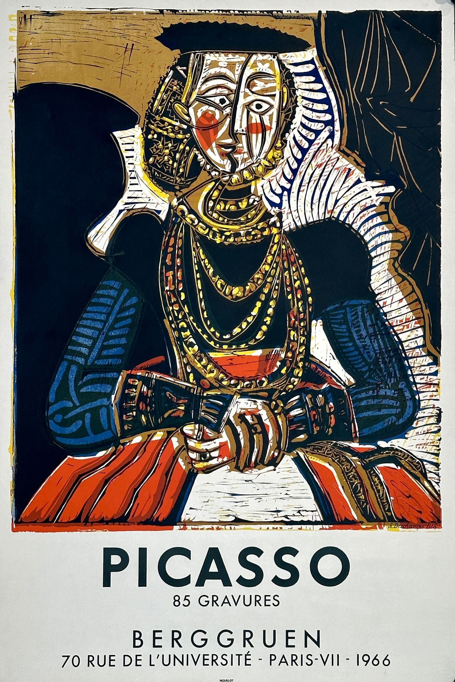 Picasso, Berggruen Collection - Authentic Vintage Poster