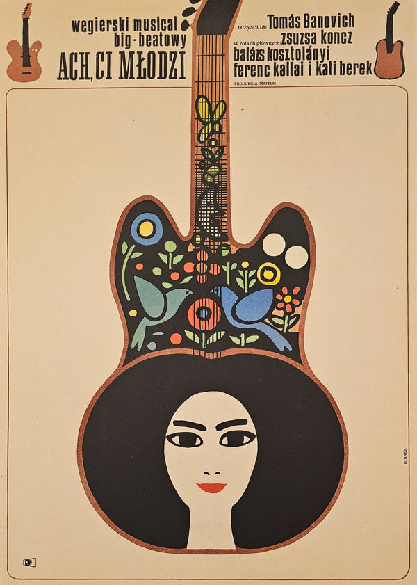 These Young People, Polish Release - Authentic Vintage Poster