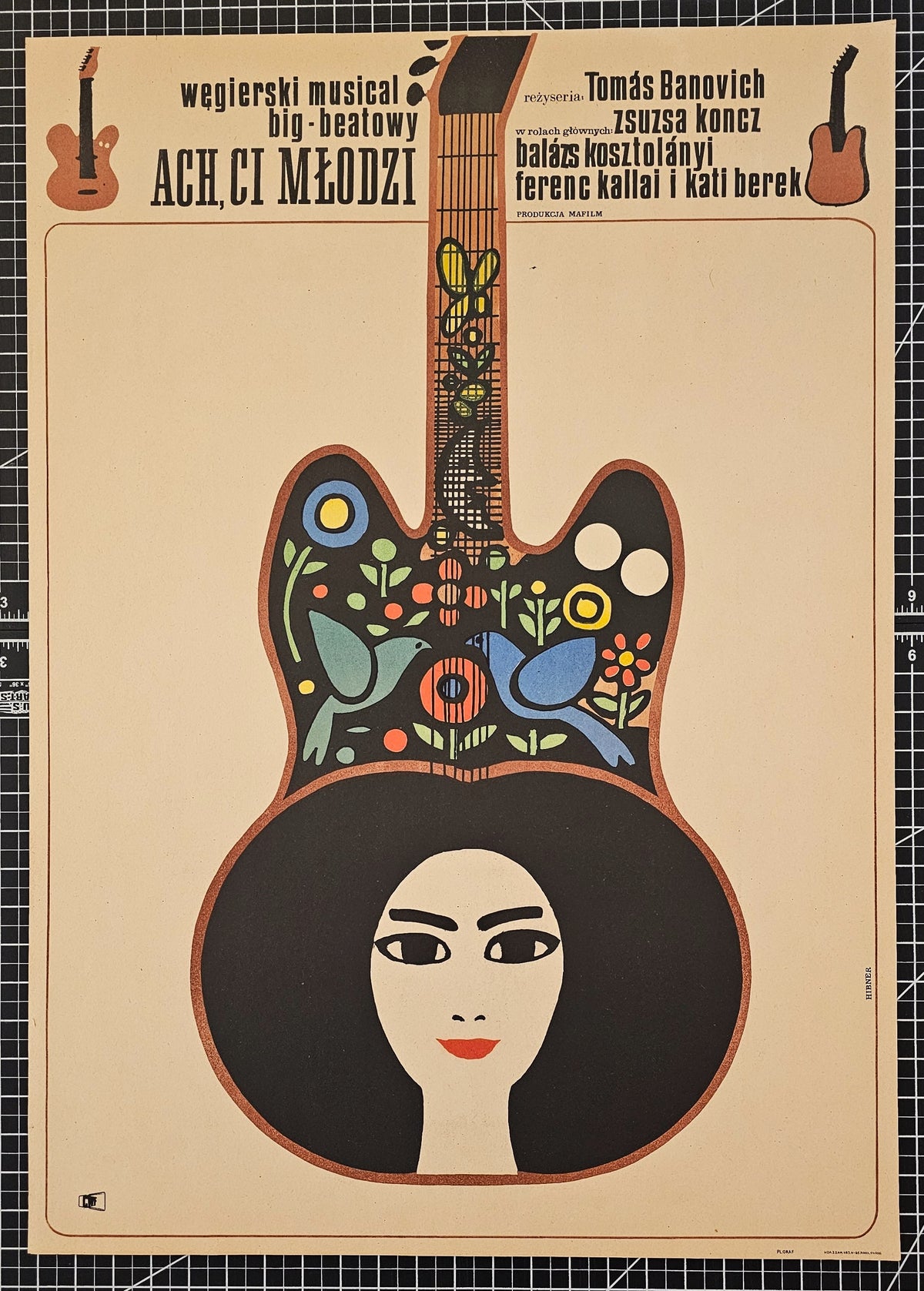 These Young People, Polish Release - Authentic Vintage Poster