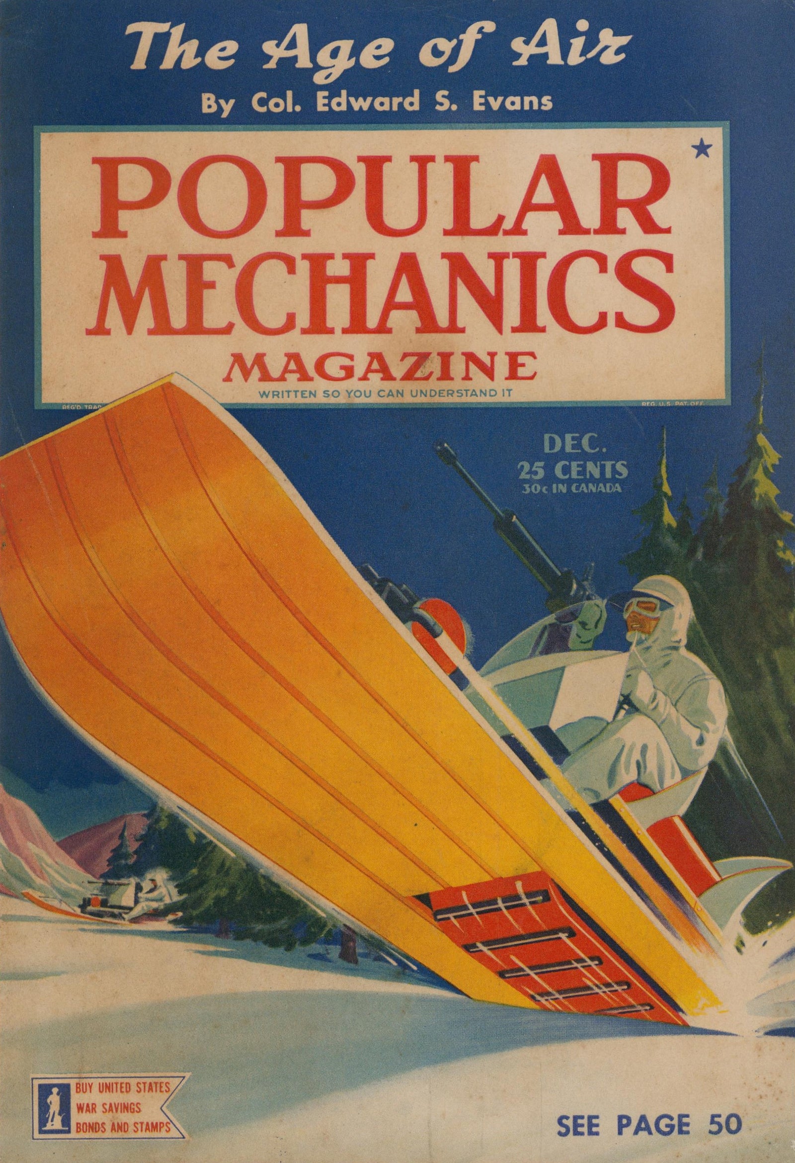 18- Popular Mechanics - Authentic Vintage Cover Art