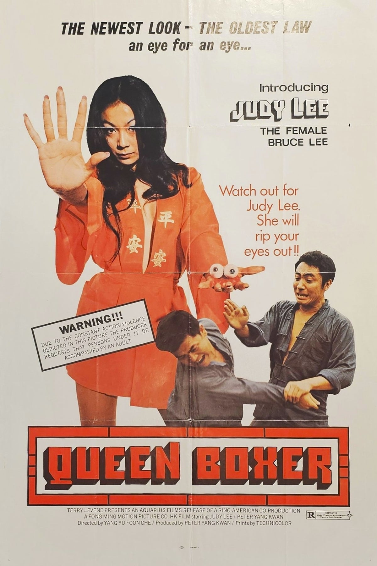 Queen Boxer - Authentic Vintage Poster