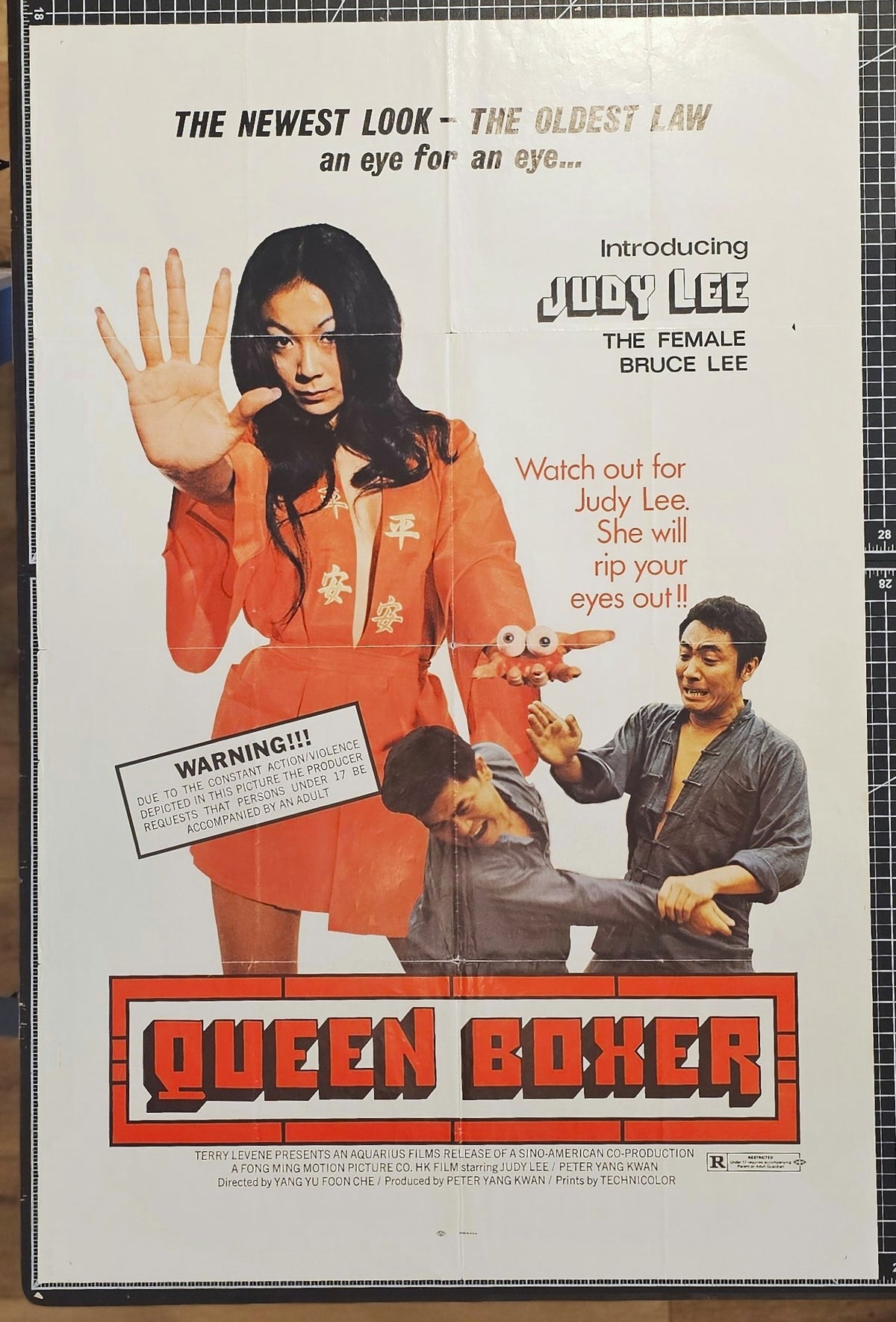 Queen Boxer - Authentic Vintage Poster