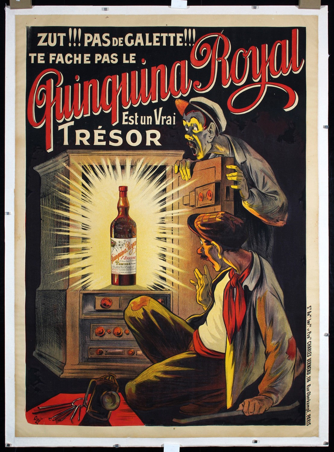 Quinquina Royal by Eugene Ogé - Authentic Vintage Poster