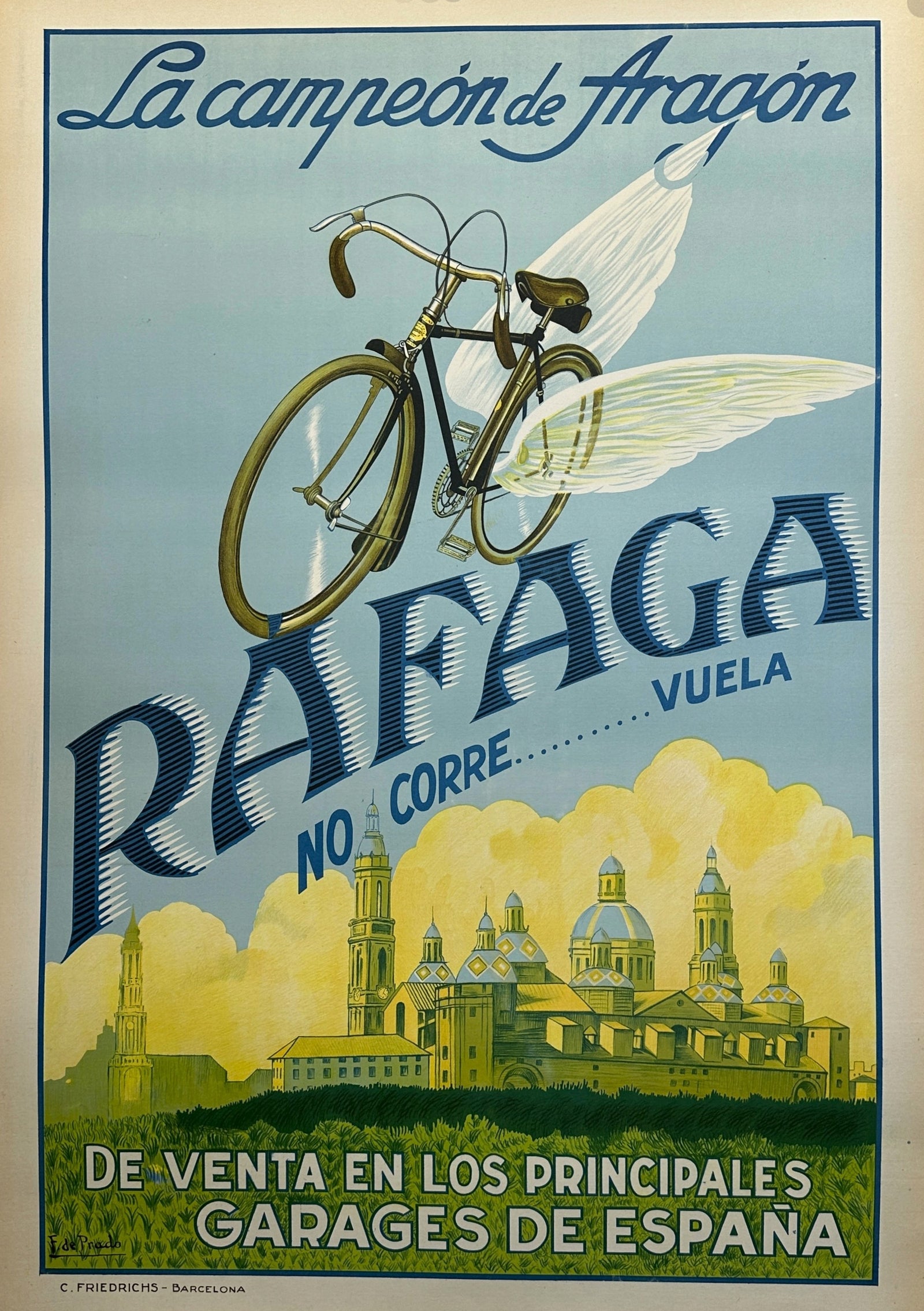 Rafaga - Authentic Vintage Poster