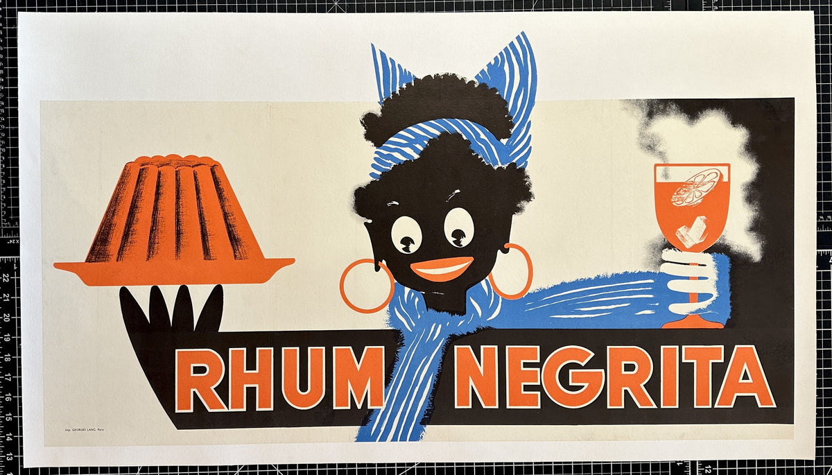Rhum Negrita - Authentic Vintage Poster