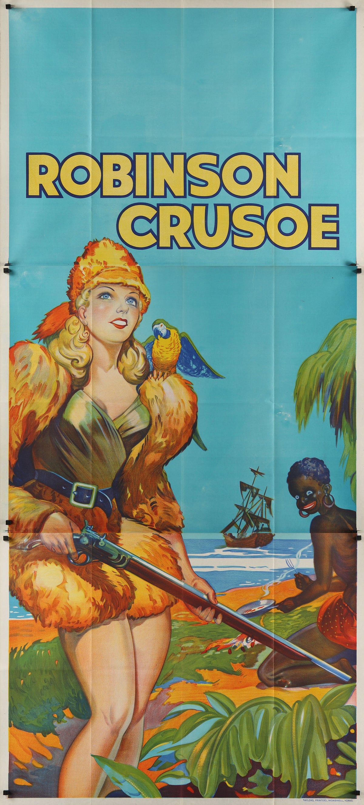 Robinson Crusoe - Authentic Vintage Poster