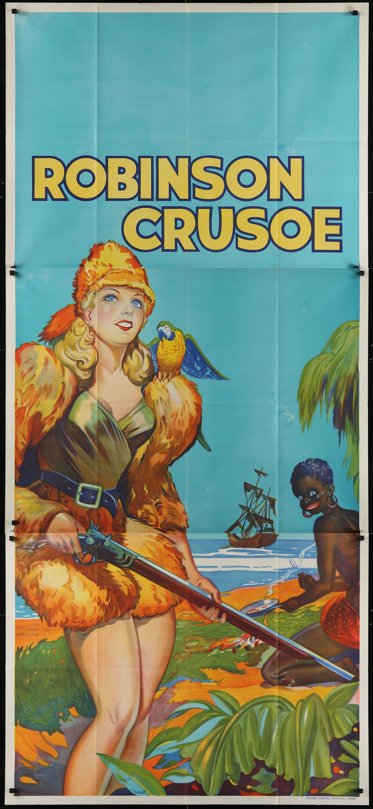 Robinson Crusoe - Authentic Vintage Poster