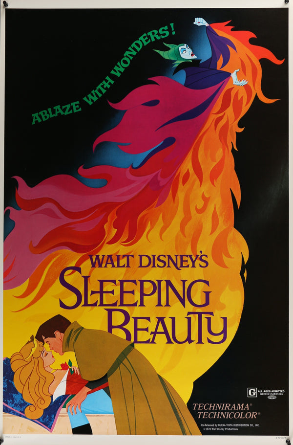 Sleeping Beauty, Walt Disney - Authentic Vintage Poster