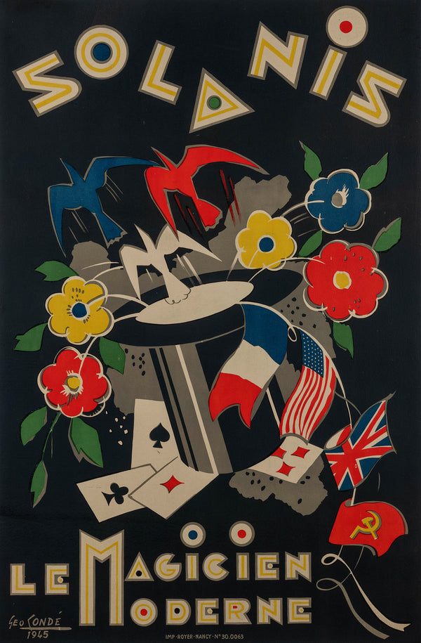 The Modern Magician - Authentic Vintage Poster