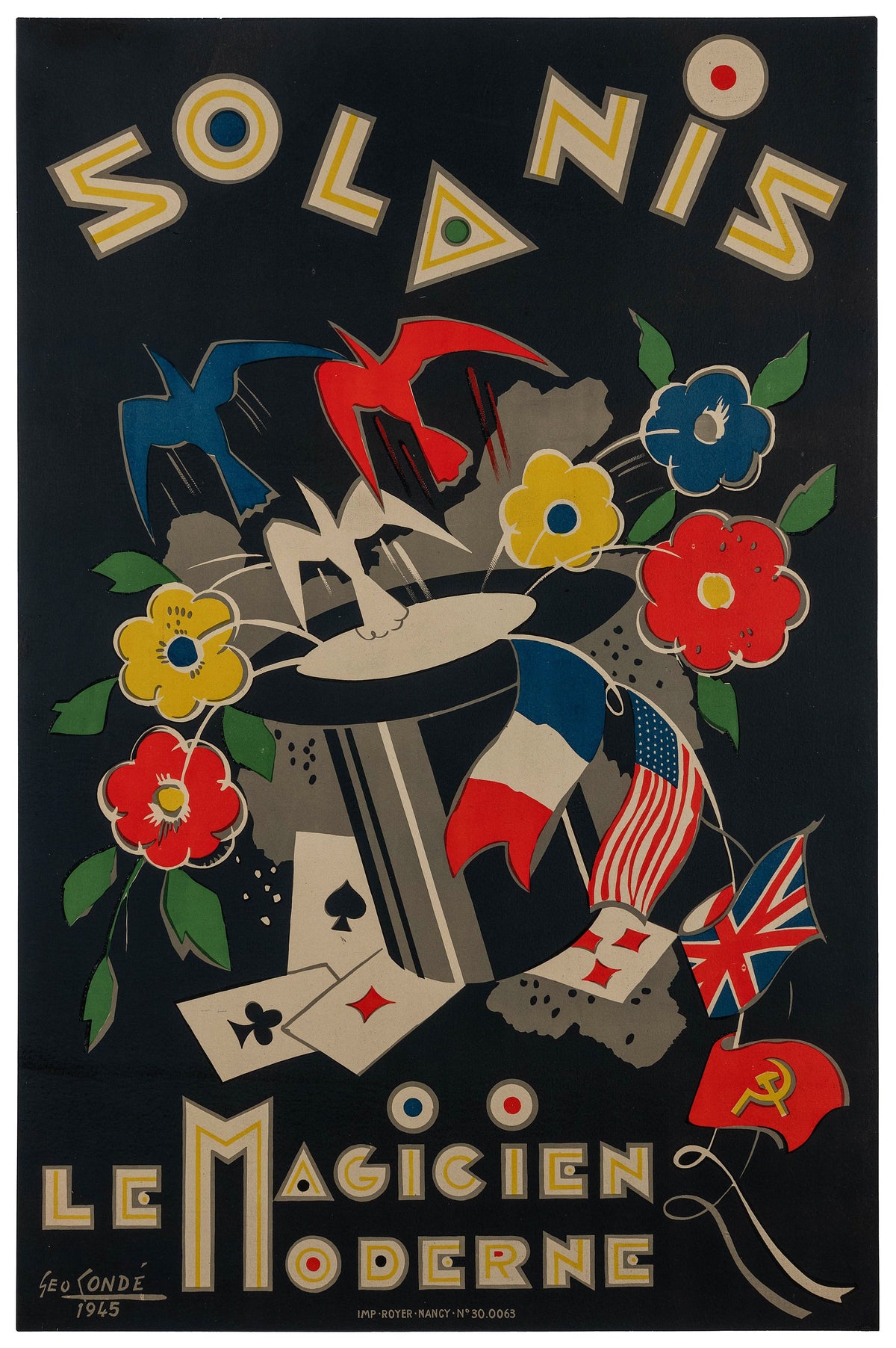 The Modern Magician - Authentic Vintage Poster