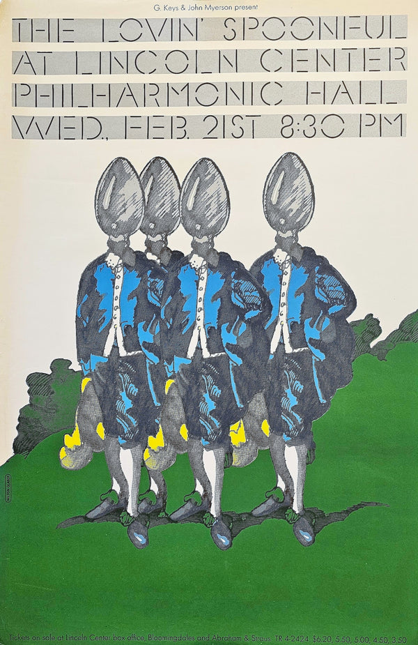 The Lovin' Spoonful, Lincoln Center Poster - Authentic Vintage Posters