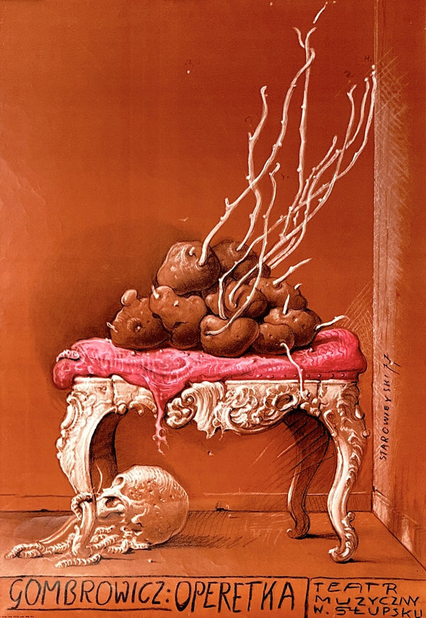 Operetka by Starowieyski - Authentic Vintage Poster