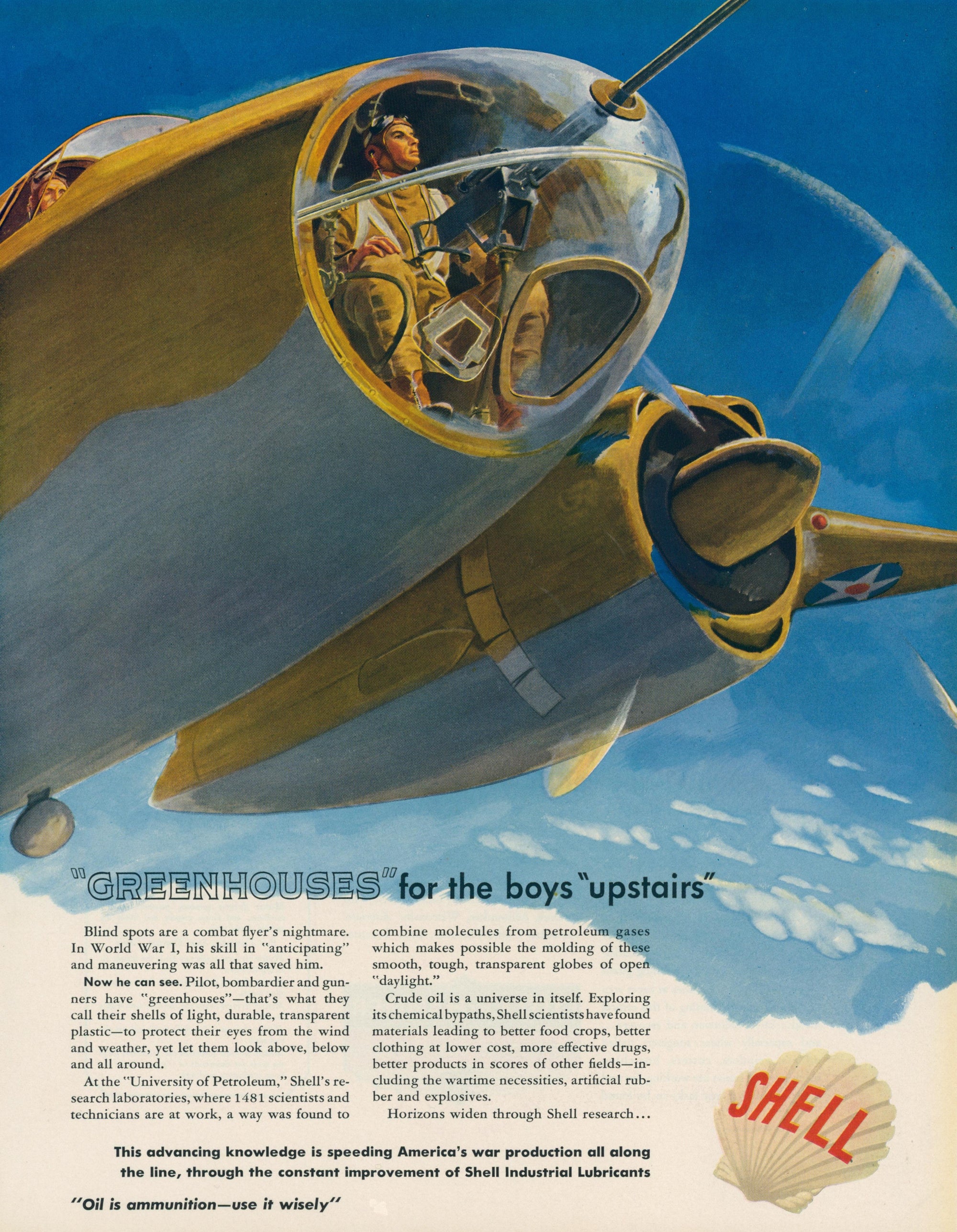 The Boys Upstairs, Shell- Fortune Magazine Ad - Authentic Vintage Vintage Ad