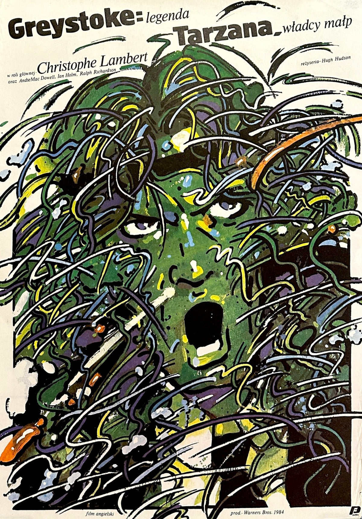 The Legend of Tarzan, Polish Release - Authentic Vintage Poster