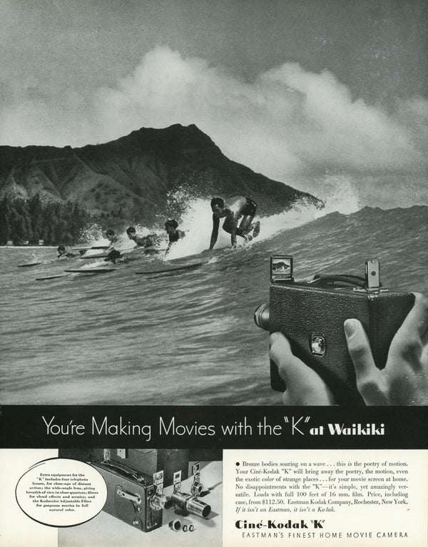 Kodak Surf & Ski (Set of 2)- Vintage Ad - Authentic Vintage Vintage Ad
