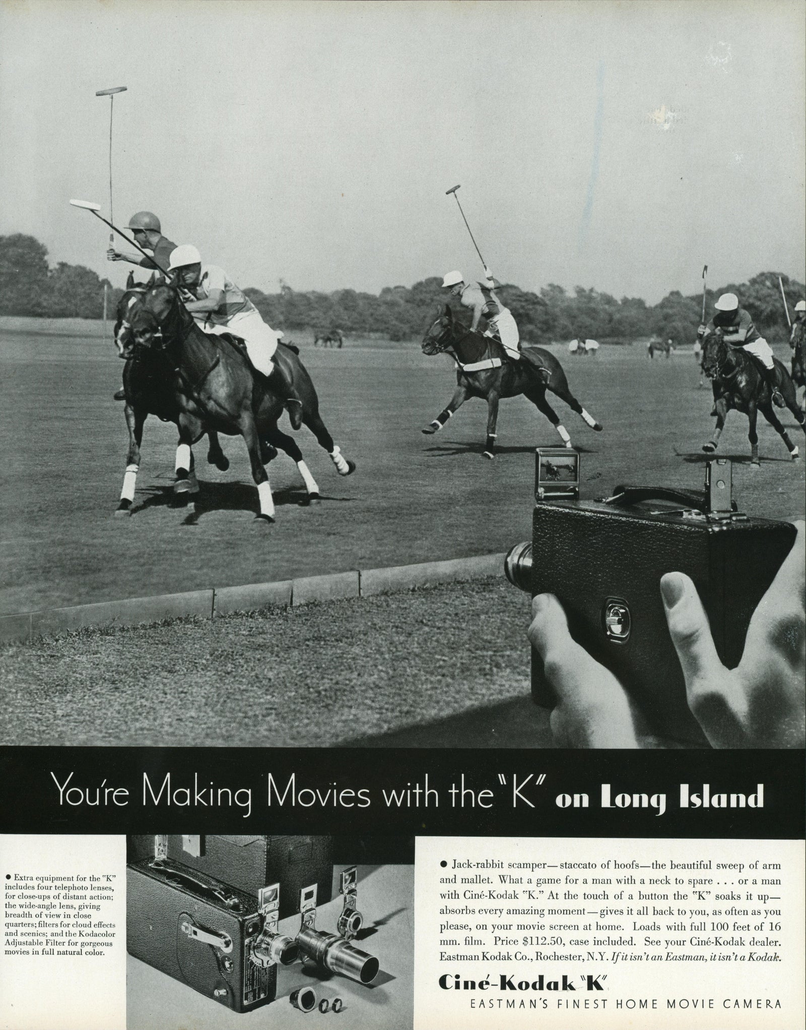 Kodak Horse Racing (Set of 3)- Vintage Ad - Authentic Vintage Vintage Ad