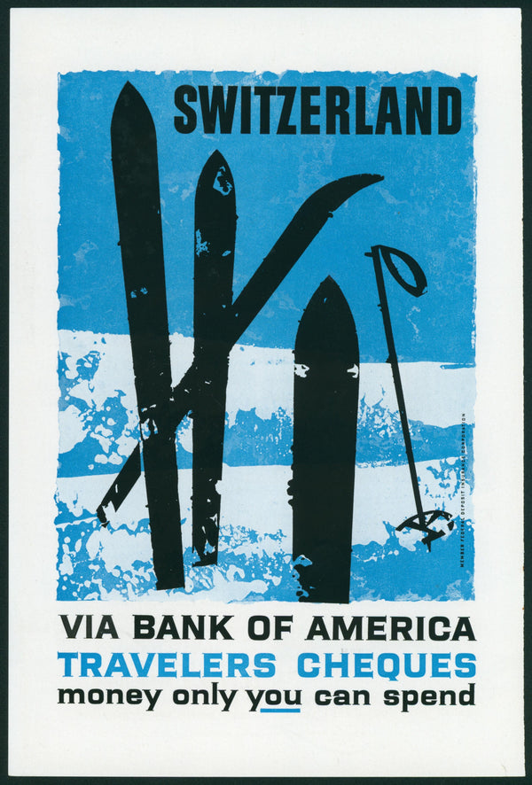 Switzerland- National Geographic Ad - Authentic Vintage Vintage Ad