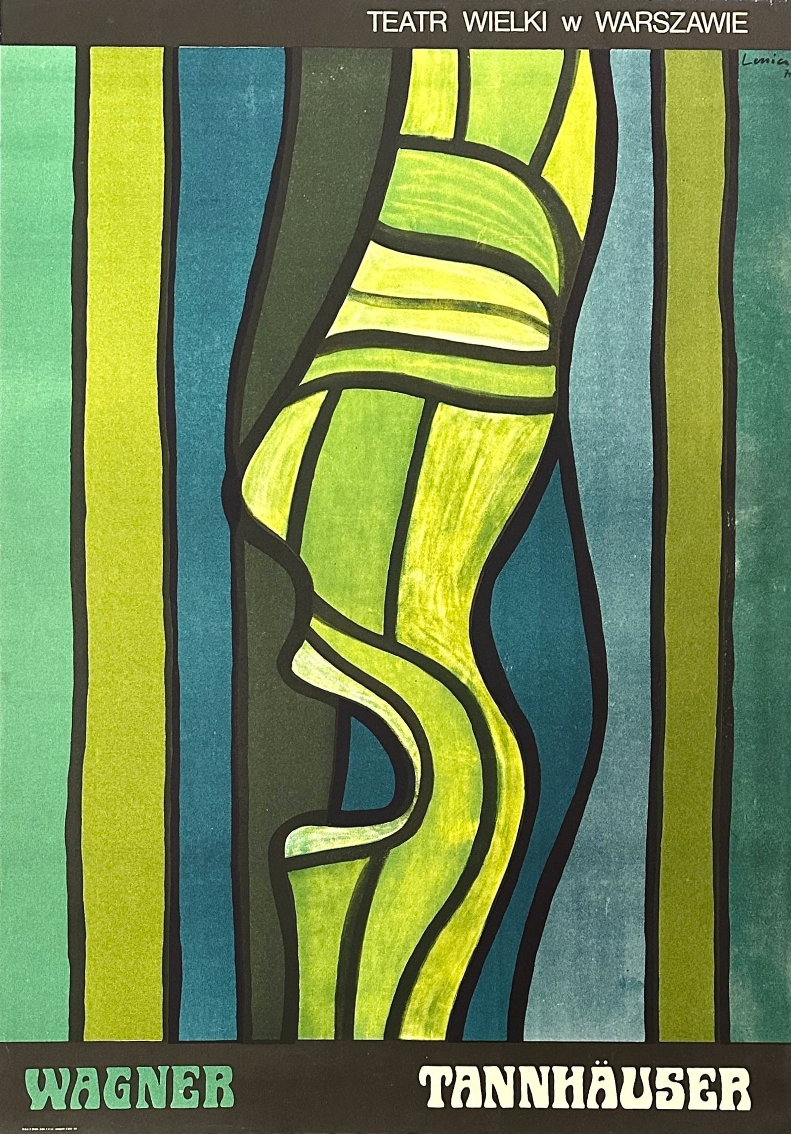 Tannhäuser by Jan Lenica - Authentic Vintage Poster