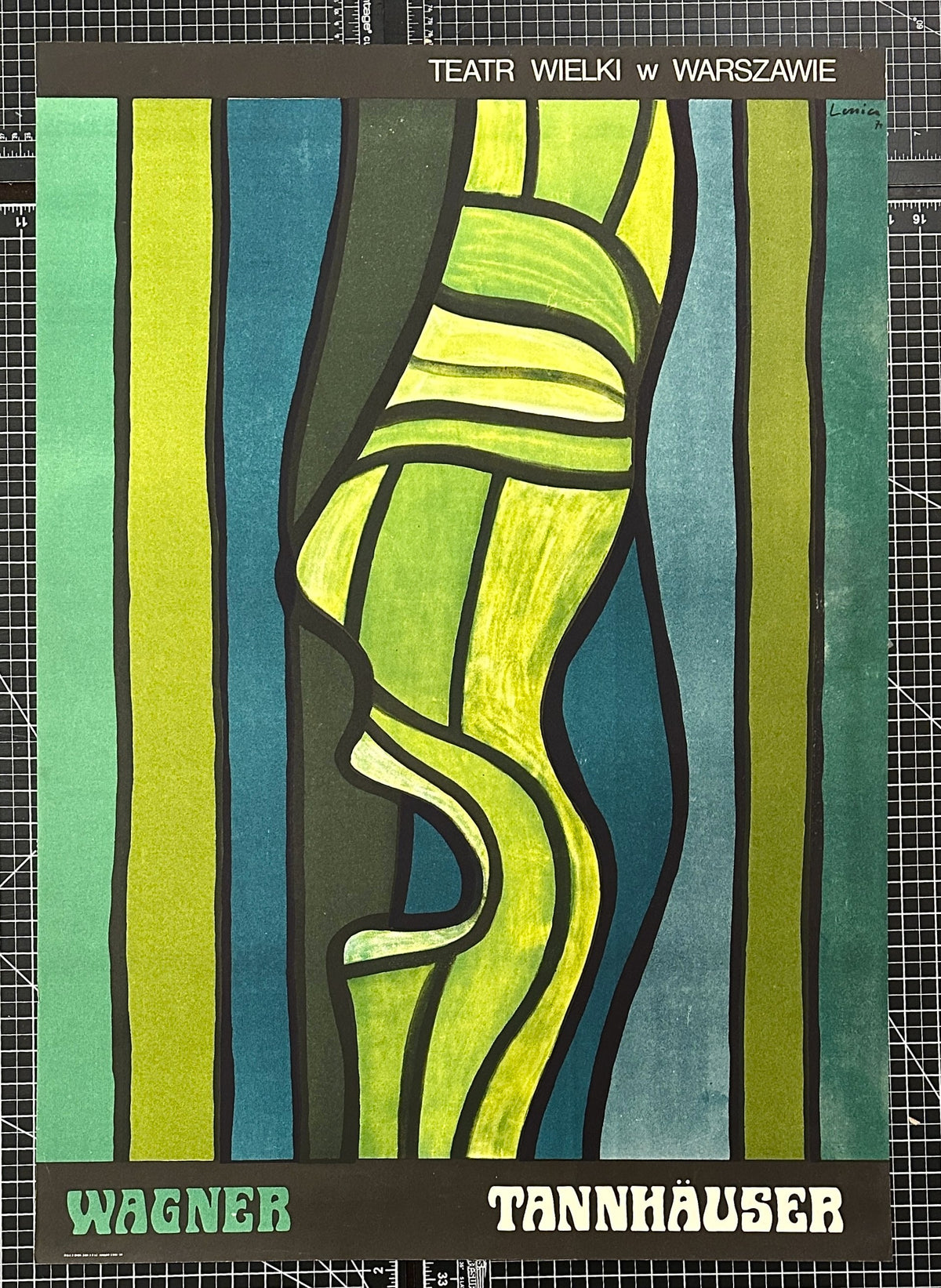 Tannhäuser by Jan Lenica - Authentic Vintage Poster