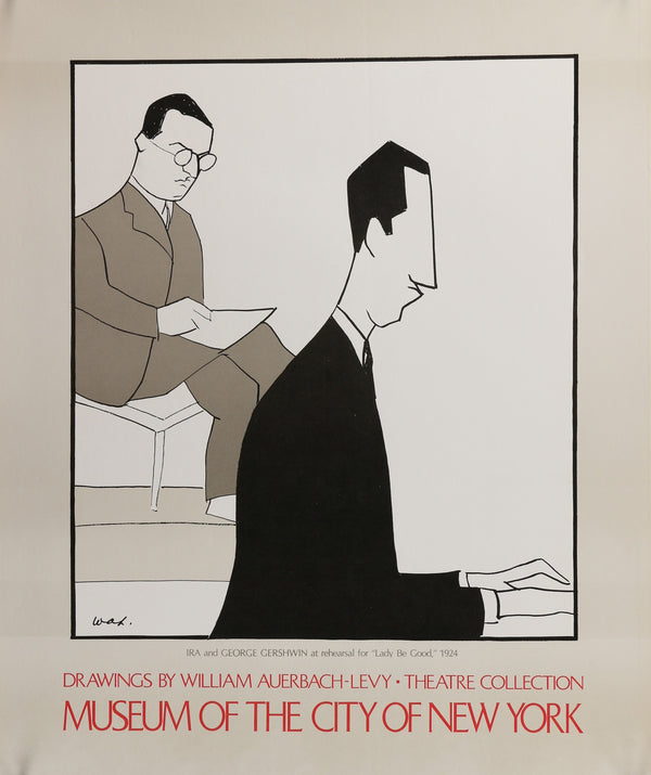 Lady Be Good by William Auberch-Levy - Authentic Vintage Poster