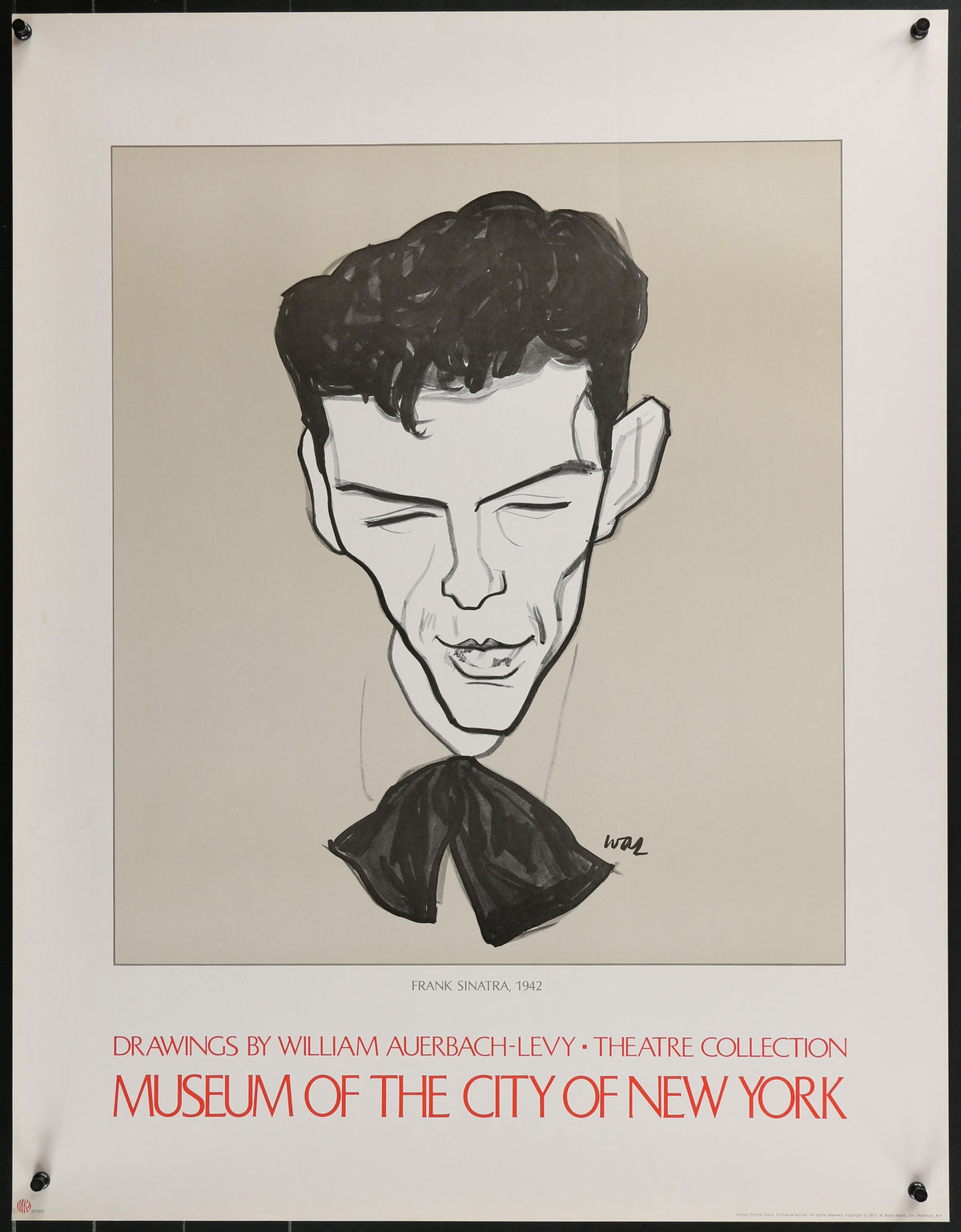 Drawings by William Auberch-Levy - 6 - Authentic Vintage Poster