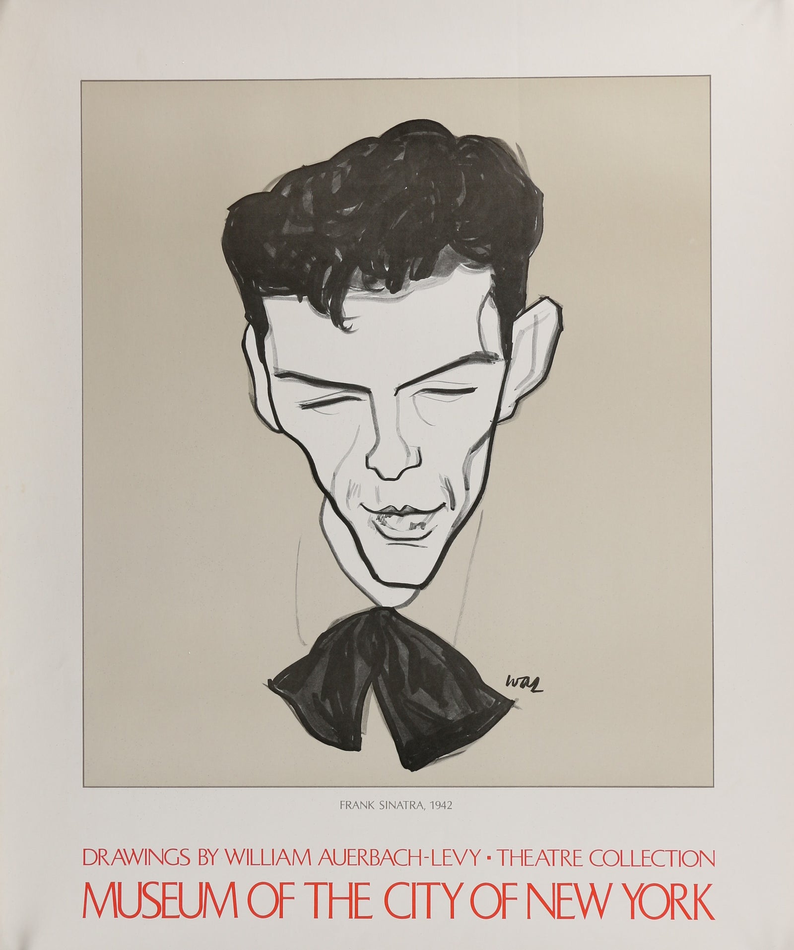 Drawings by William Auberch-Levy - 6 - Authentic Vintage Poster