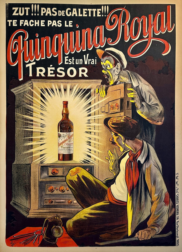 Quinquina Royal by Eugene Ogé - Authentic Vintage Poster