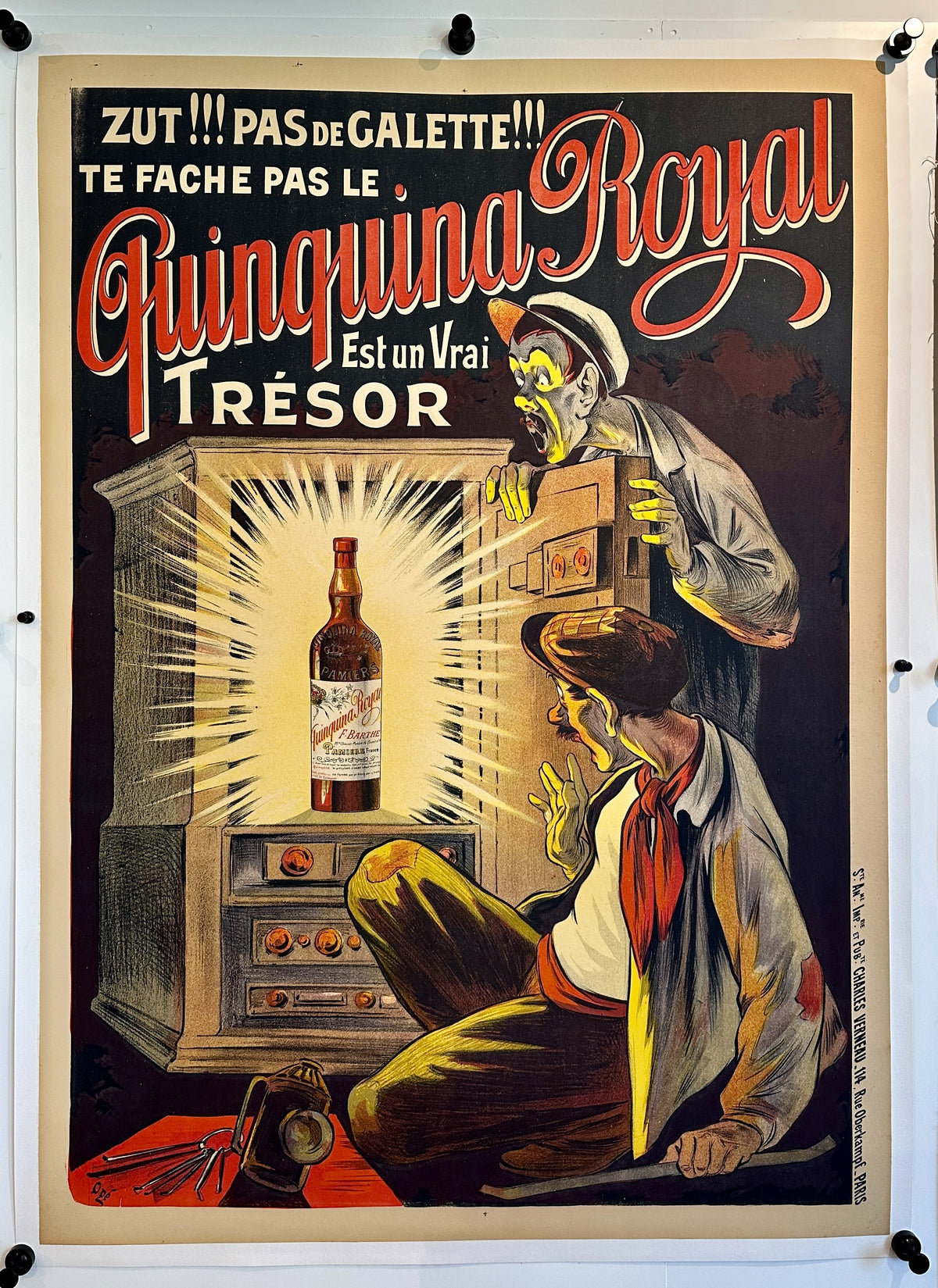 Quinquina Royal by Eugene Ogé - Authentic Vintage Poster