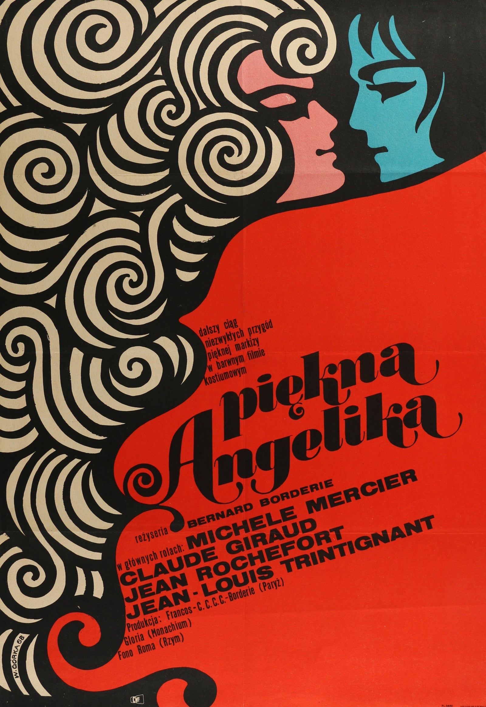 Angelique - Authentic Vintage Poster