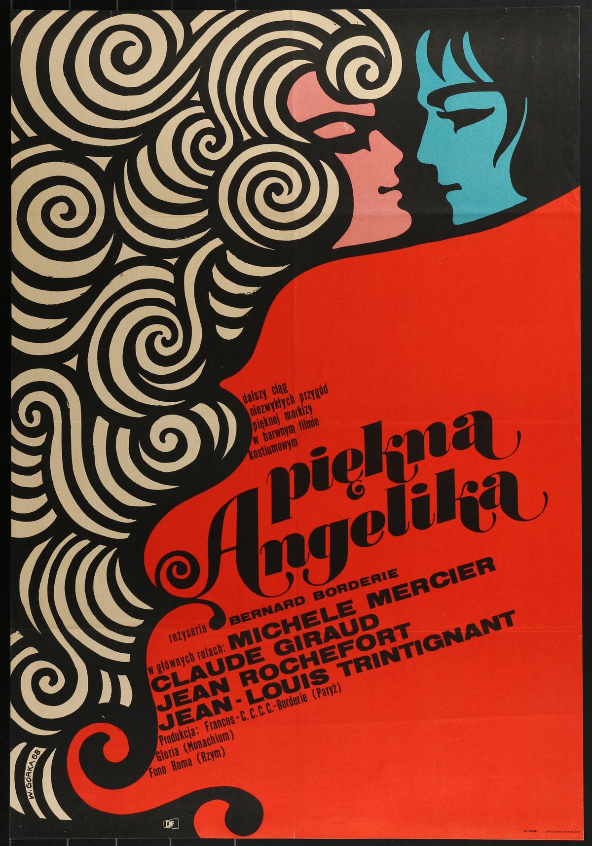 Angelique - Authentic Vintage Poster