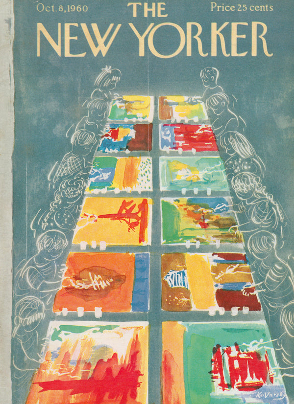 Arts and Crafts- The New Yorker - Authentic Vintage Cover Art