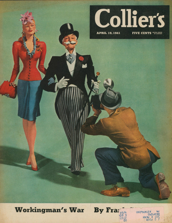 Aristocrat- Collier's Magazine - Authentic Vintage Cover Art