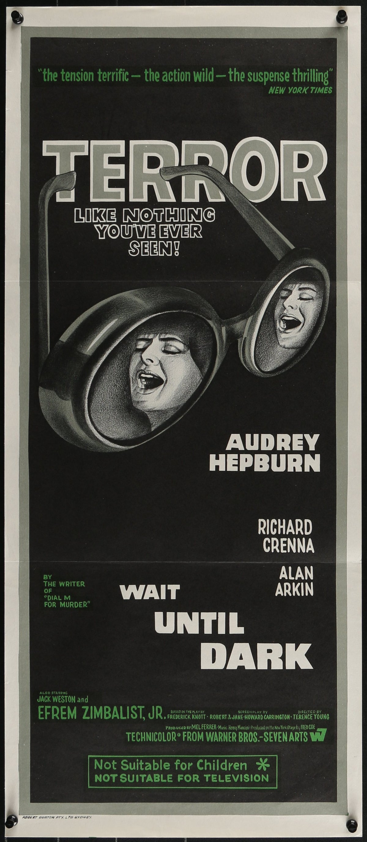 Wait Until Dark, Australian Daybill