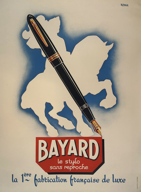 Bayard Pens - Authentic Vintage Poster