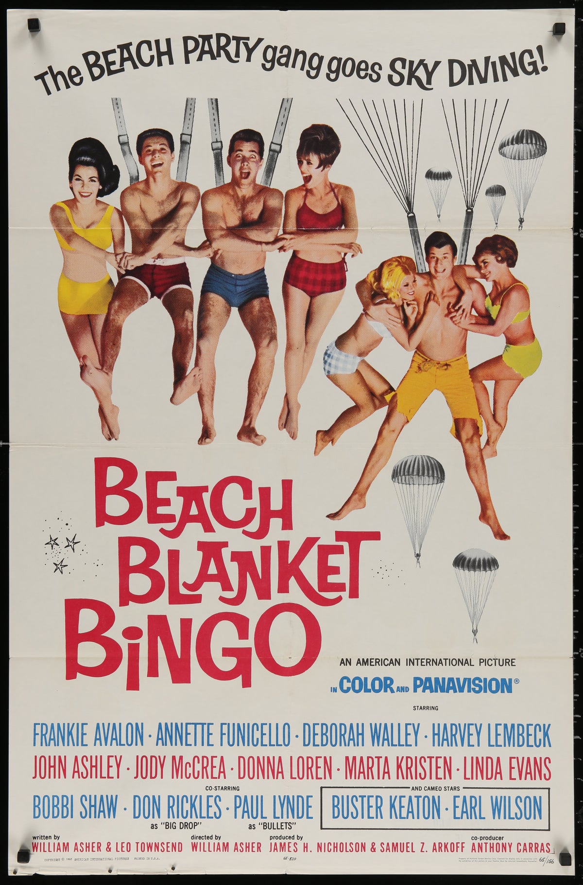 Beach Blanket Bingo - Original Vintage Poster