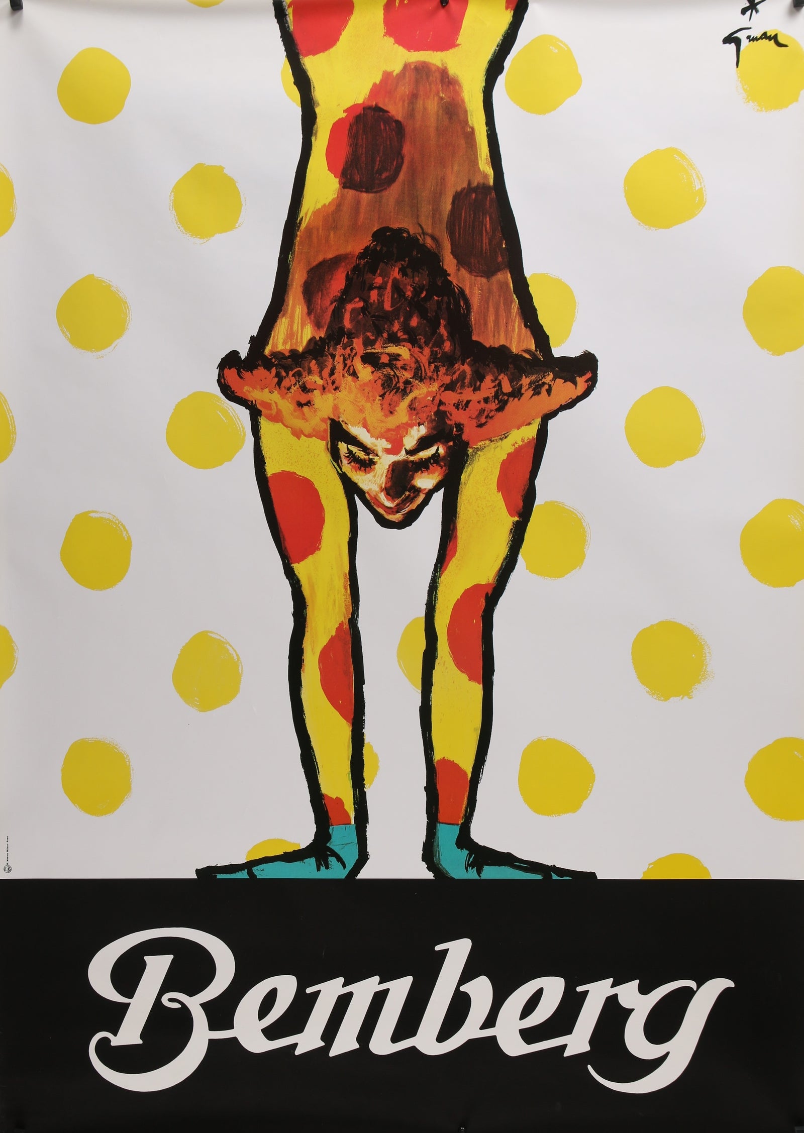 Bemberg New - Authentic Vintage Poster