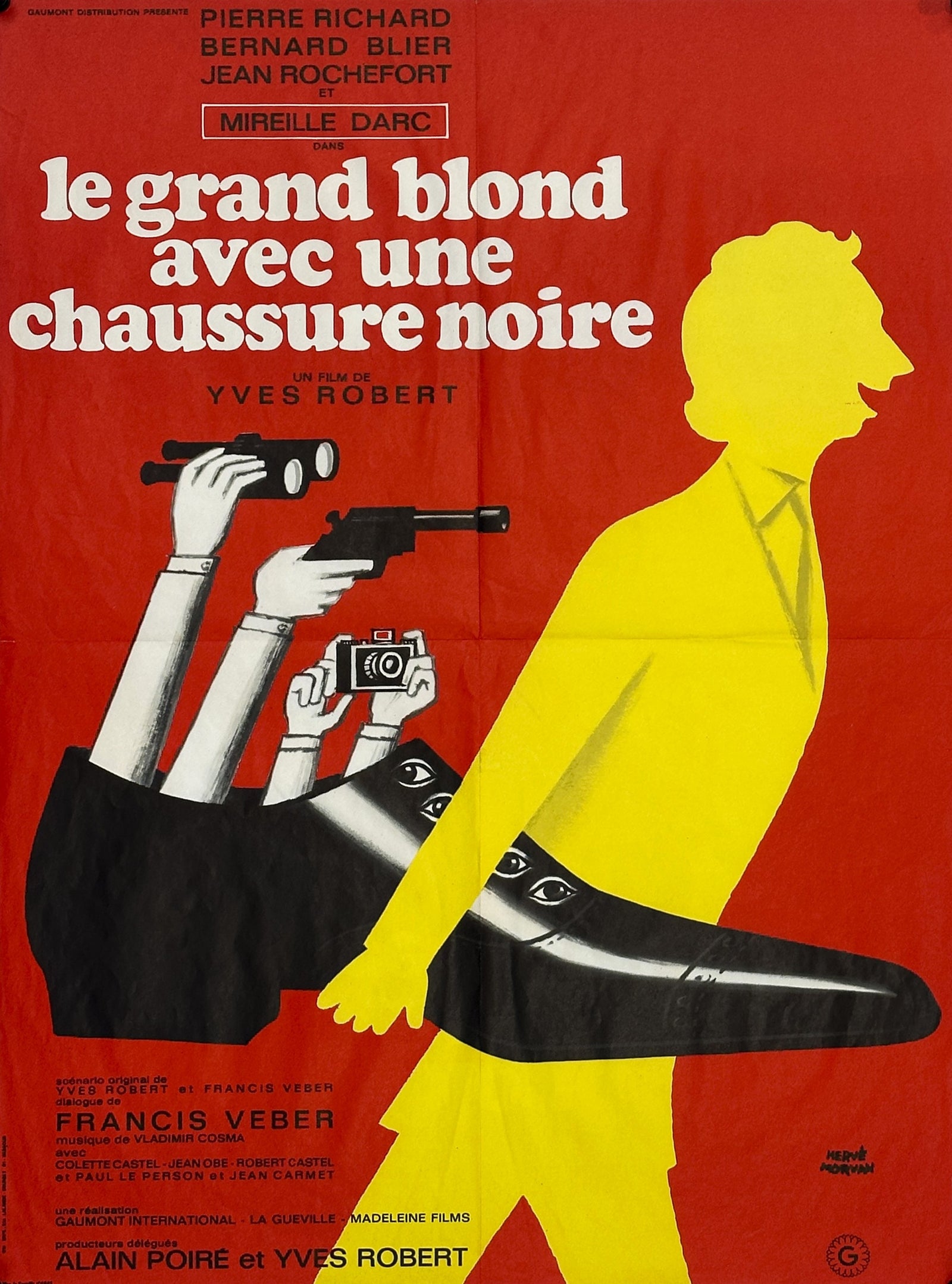 Le Grand Blond by Herve Morvan - Authentic Vintage Poster