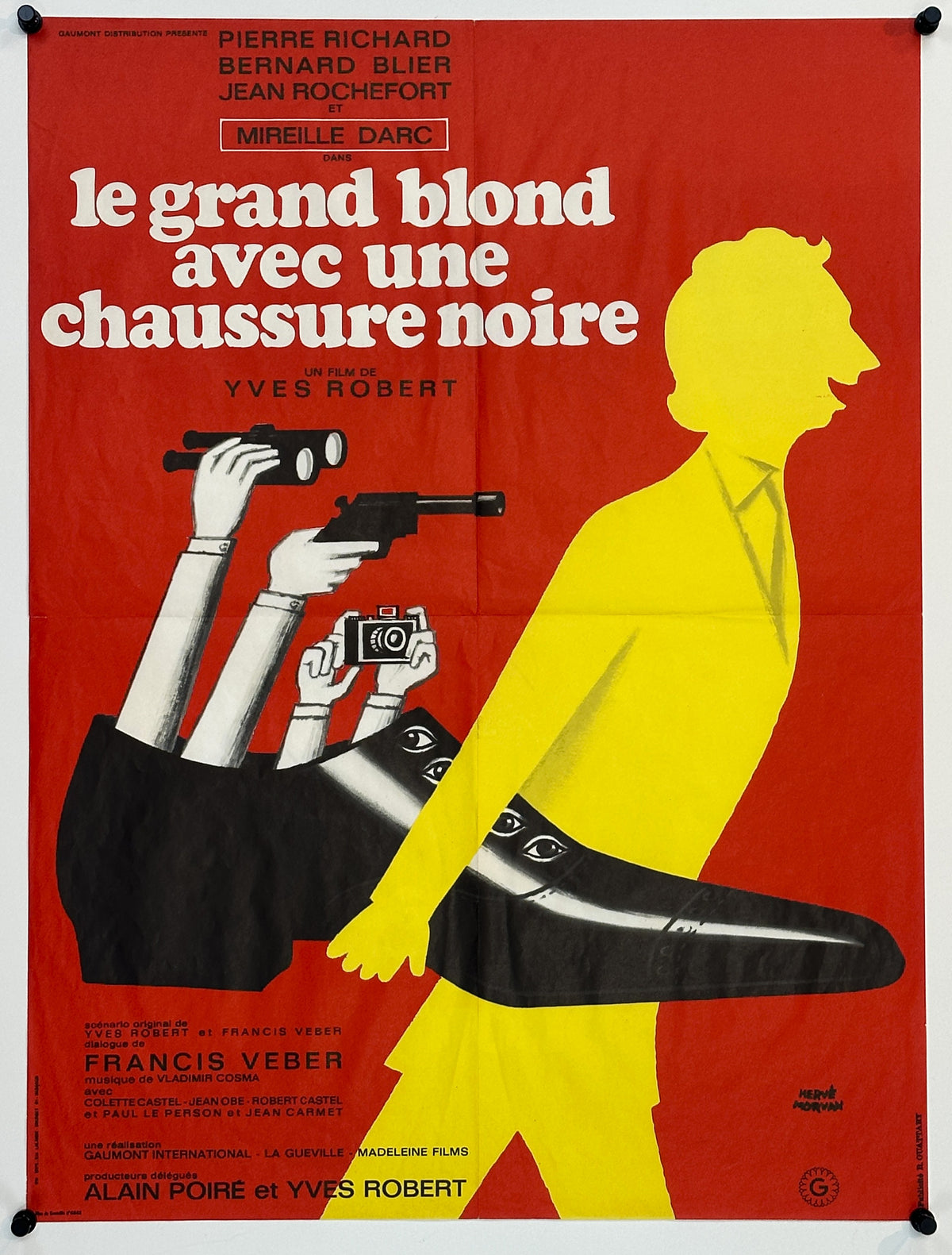 Le Grand Blond by Herve Morvan - Authentic Vintage Poster